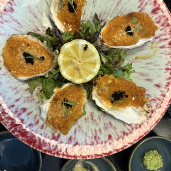 Oiza - Togarashi Baked Oysters - Sushi Bars Near Me - Fresno, California Oiza - Togarashi Baked Oysters - Sushi Bars Near Me - Fresno, California