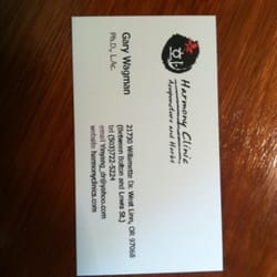 Harmony Clinic - Business info