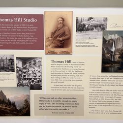 Wawona Visitor Center - Information about Thomas and the studio