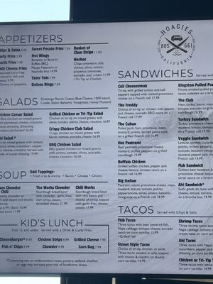 Menu photo 7 Hoagies Bakersfield, CA