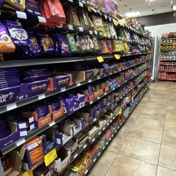 Lucky Shamrock - a grocery store aisle filled with snacks - International Grocery Near Me - Quincy, Massachusetts Lucky Shamrock - a grocery store aisle filled with snacks - International Grocery Near Me - Quincy, Massachusetts