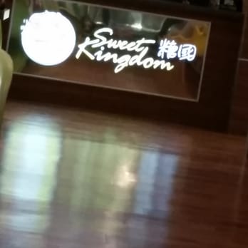 Sweet Kingdom - they don't have a sign outside. But the one inside is nice - Desserts Near Me - Allston, Massachusetts