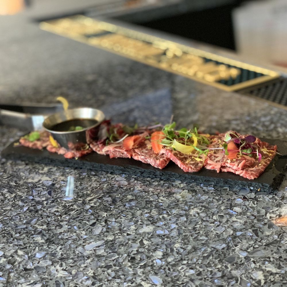 Aloy Modern Thai - Wagyu beef slices. - Thai Near Me - Denver, Colorado