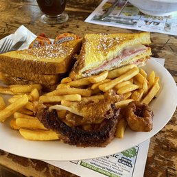 Monte Cristo w/ fries Monte Cristo w/ fries