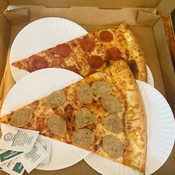 Benny Rinaldi’s - Italian sausage and pepperoni pizza one slice each - Pizza Near Me - North Charleston, South Carolina Benny Rinaldi’s - Italian sausage and pepperoni pizza one slice each - Pizza Near Me - North Charleston, South Carolina