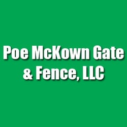 Poe Mckown Gate & Fence