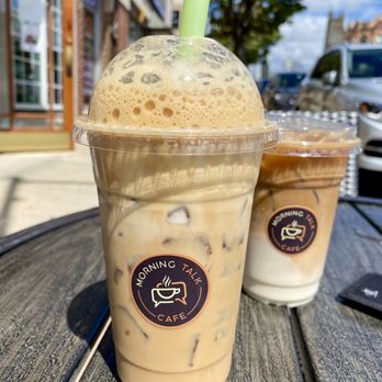 Morning Talk Cafe - brown sugar shaken espresso - Coffee & Tea Near Me - Conshohocken, Pennsylvania Morning Talk Cafe - brown sugar shaken espresso - Coffee & Tea Near Me - Conshohocken, Pennsylvania