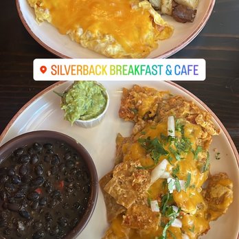Silverback Breakfast & Cafe - Denver omelet & Choraquiles - Cafes Near Me - Vista, California
