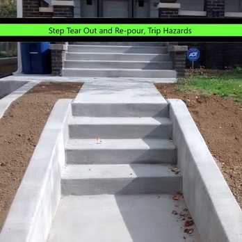 Indianapolis Concrete - Regular, broomed concrete steps - Masonry/Concrete Near Me - Indianapolis, Indiana Indianapolis Concrete - Regular, broomed concrete steps - Masonry/Concrete Near Me - Indianapolis, Indiana
