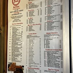 Red Door Chinese Eatery