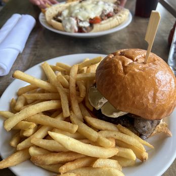 The Refuge - Brie Burger with mushroom - Burgers Near Me - San Mateo, California