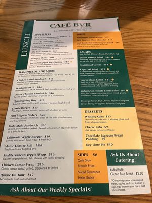 Menu photo 5 Cafe BVR Lauderdale-by-the-Sea, FL Menu photo 5 Cafe BVR Lauderdale-by-the-Sea, FL