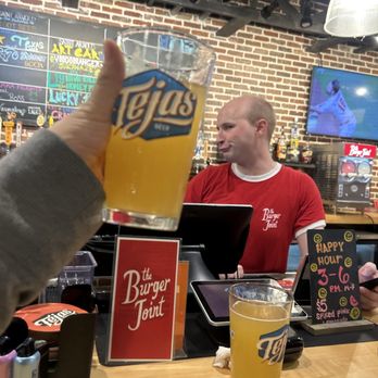 The Burger Joint - Good beer, perfect service from Cj - Burgers Near Me - Friendswood, Texas The Burger Joint - Good beer, perfect service from Cj - Burgers Near Me - Friendswood, Texas