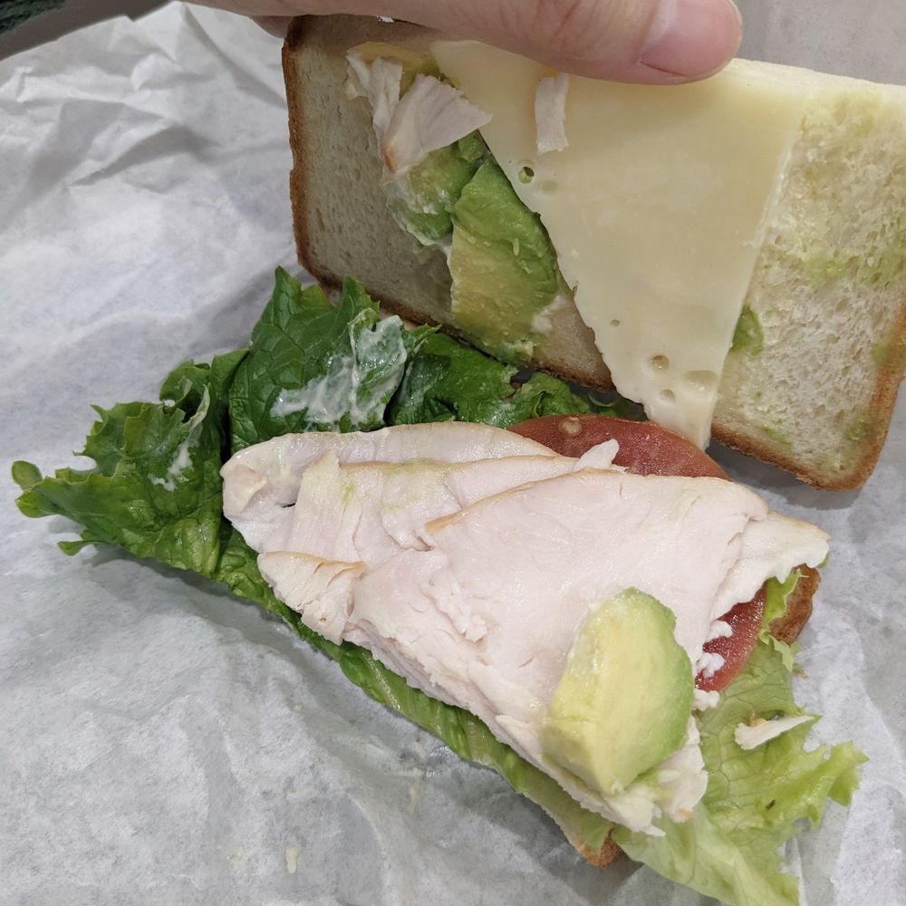 Andersen Bakery - Half Turkey Avocado & Swiss Classic Sandwich - Bakeries Near Me - San Mateo, California Andersen Bakery - Half Turkey Avocado & Swiss Classic Sandwich - Bakeries Near Me - San Mateo, California