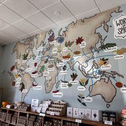 The Allspicery - Beautiful World of Spices mural