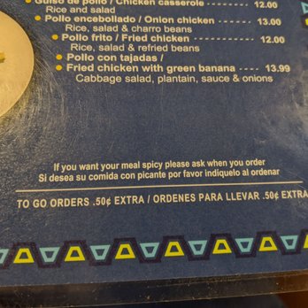 El Sabor Restaurant - 50 cent extra for to go orders - Salvadoran Near Me - Keller, Texas El Sabor Restaurant - 50 cent extra for to go orders - Salvadoran Near Me - Keller, Texas