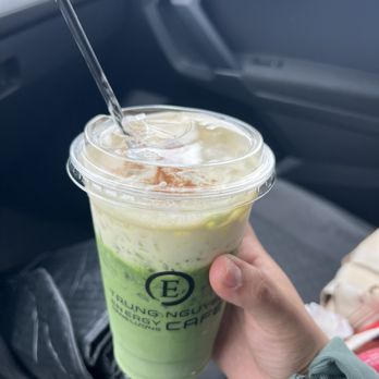 Trung Nguyen E-Coffee - Banana matcha - Coffee & Tea Near Me - Long Beach, California Trung Nguyen E-Coffee - Banana matcha - Coffee & Tea Near Me - Long Beach, California