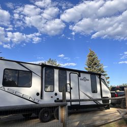 Red Lodge KOA - Dump station beside the dog park!