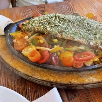 Chimayo - Green Pipián Seared Trout Fajitas - New American Near Me - Park City, Utah