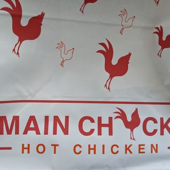 Main Chick Hot Chicken - Large takeout bag - Chicken Shop Near Me - Long Beach, California Main Chick Hot Chicken - Large takeout bag - Chicken Shop Near Me - Long Beach, California