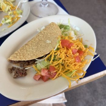 The Original Mexican Cafe - Crispy Beef Taco à la carte - Mexican Near Me - Galveston, Texas