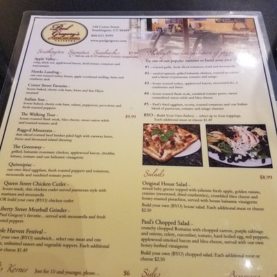 Menu photo 4 Paul Gregory's Southington, CT Menu photo 4 Paul Gregory's Southington, CT