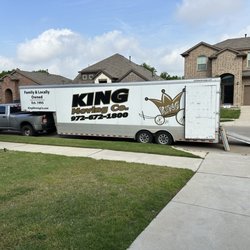 King Moving Co. - The size of the truck for a three bedroom house