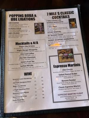 Menu photo 5 7 Mile House Brisbane, CA Menu photo 5 7 Mile House Brisbane, CA