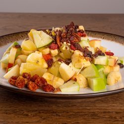 Qila Organic Restaurant - Fruit Salad with Dried Nuts