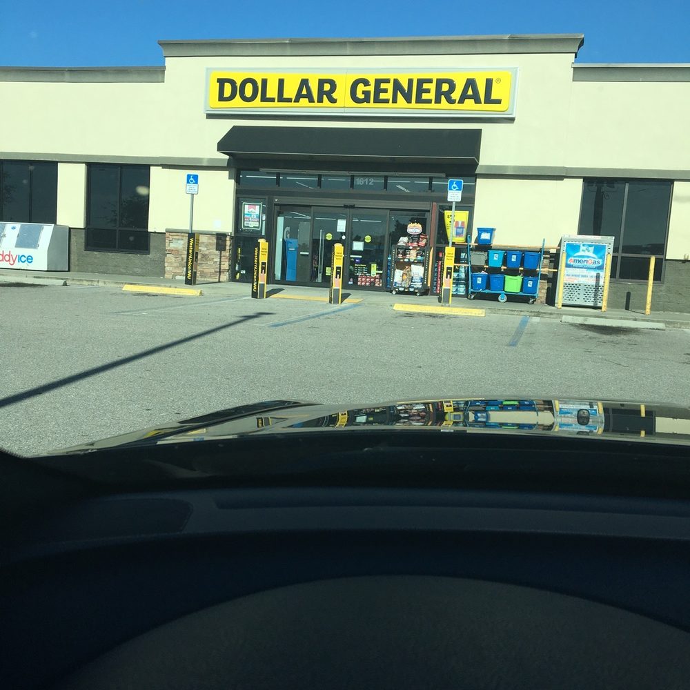 Dollar General - the front of a dollar general store - Discount Store Near Me - Cape Coral, Florida