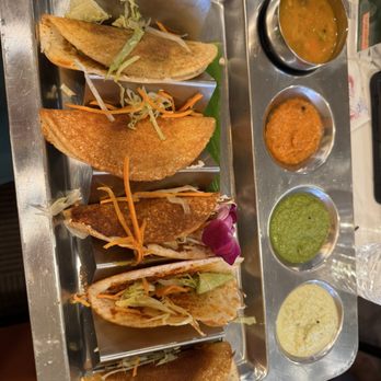 Balaji Bhavan - Assortment of dosa (mini dosas) - Indian Near Me - Jersey City, New Jersey
