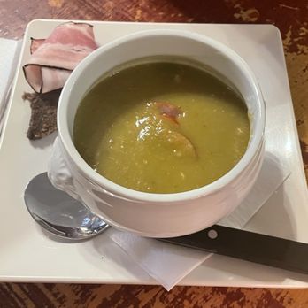 The Pantry - Pea soup with Bacon - Modern European Near Me - Amsterdam, New Hampshire The Pantry - Pea soup with Bacon - Modern European Near Me - Amsterdam, New Hampshire
