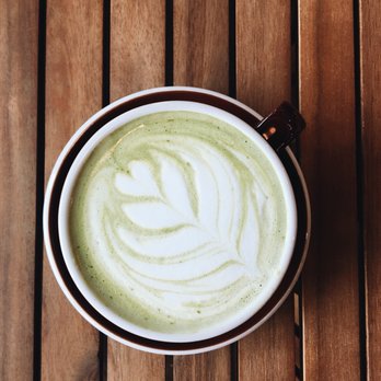 Kona Roastery - Green tea latte. Simple yet superb. - Coffee & Tea Near Me - Katy, Texas