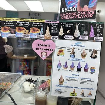Thrills Soft Serve - Creme brulee menu n' soft serve flavors 08.02.2025 - Ice Cream & Frozen Yogurt Near Me - Honolulu, Hawaii