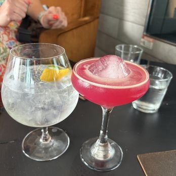 Capella on 9 - Gin and tonic and the moon cocktail - Tapas/Small Plates Near Me - Asheville, North Carolina