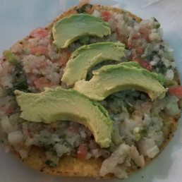 Ceviche Tostada