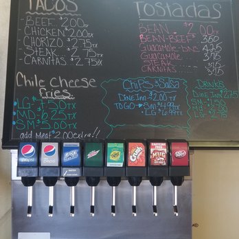 Mercedes Mexican Restaurant - a menu on a blackboard - Mexican Near Me - Northglenn, Colorado