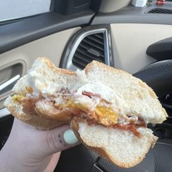 Toastee Bagels - Excuse my bite! I couldn't wait