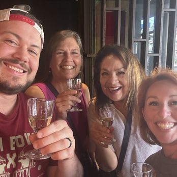 Rioja - New friends enjoying a shot of wonderful tequila - New American Near Me - Denver, Colorado