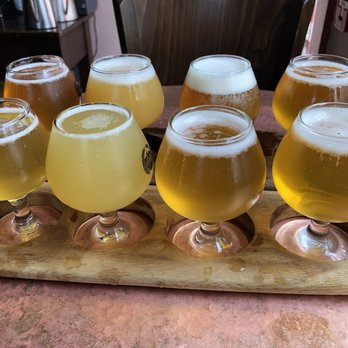 Vault Brewing - Two flights - Breweries Near Me - Yardley, Pennsylvania
