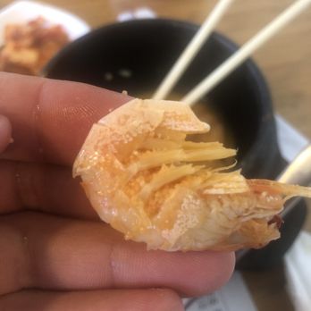 Lee's Tofu - Not sure if this is old and molded shrimp ? Or is this normal - Korean Near Me - Gardena, California