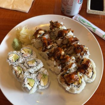 Akida Japanese - Crazy Dragon Roll Richmond Roll - Japanese Near Me - Richmond, Virginia