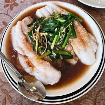 Dew Drop Inn - #41 Steam Fish w/Ginger onion sauce - Chinese Near Me - Honolulu, Hawaii Dew Drop Inn - #41 Steam Fish w/Ginger onion sauce - Chinese Near Me - Honolulu, Hawaii