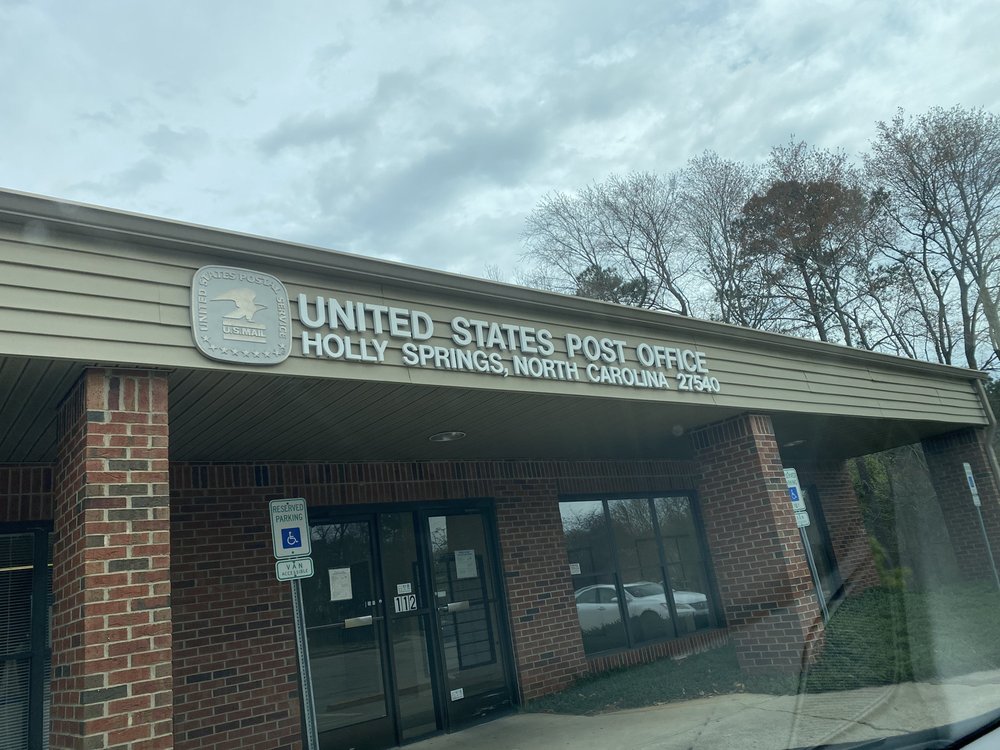 USPS Updated July 2024 12 Reviews 112 3rd St, Holly Springs, North Carolina Post Offices