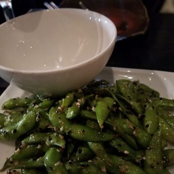 Starfish - Edamama with sesame seed oil that gives it an added umami - Asian Fusion Near Me - Laguna Beach, California