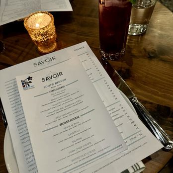 Savoir - Eat Drink HTX Menu and a Desert Blossom Mocktail - Breakfast & Brunch Near Me - Houston, Texas Savoir - Eat Drink HTX Menu and a Desert Blossom Mocktail - Breakfast & Brunch Near Me - Houston, Texas