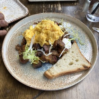 Kinfolk Southern Kitchen - Brisket Hash & Eggs - Southern Near Me - Washington, DC, District of Columbia Kinfolk Southern Kitchen - Brisket Hash & Eggs - Southern Near Me - Washington, DC, District of Columbia