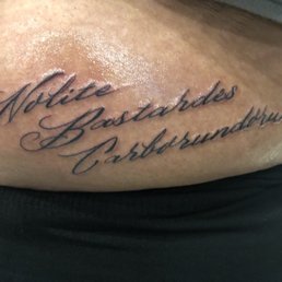 On hip-tattoo done by Kory