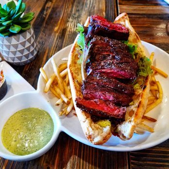 CRAFTkitchen - The gorgeous and mouthwatering Chimchurri Steak Sandwich. - New American Near Me - Henderson, Nevada