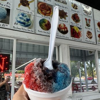 Tropic Express - Spiderman Snow Cone - Burgers Near Me - San Antonio, Texas